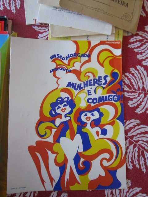 programas antigos de Teatro de Revista