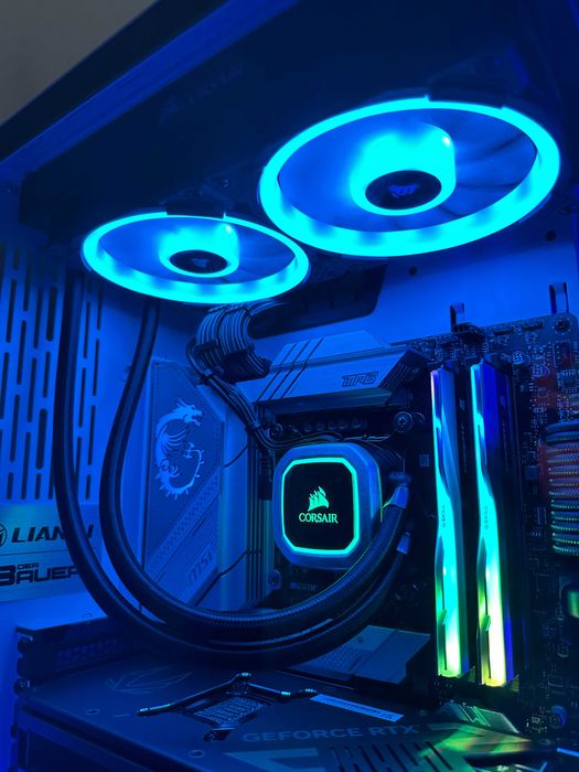 Cooler Corsair H100i RGB 240mm com 2x ventoinhas Corsair LL120