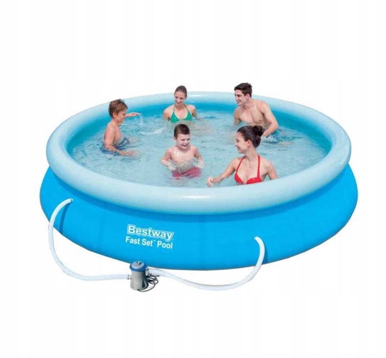 Basen rozporowy nadmuchiwany.