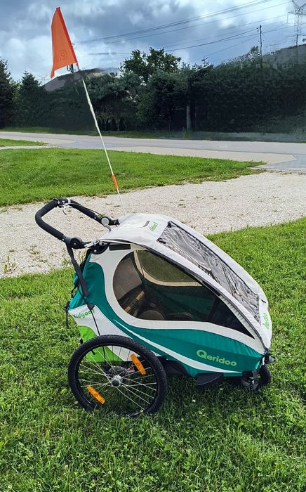 Przyczepka rowerowa Qeridoo Kidgoo 1