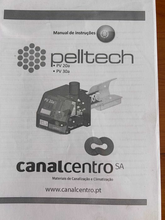 Caldeira aquecimento paletes e lenha