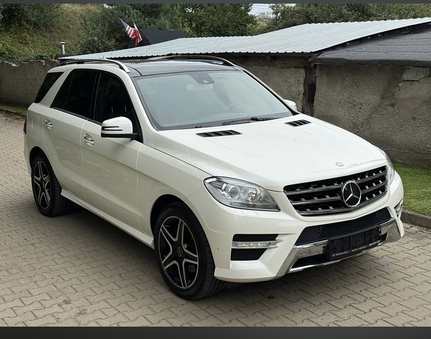Mercedes ML 350CDI 4matic AMG  Biała Perła
