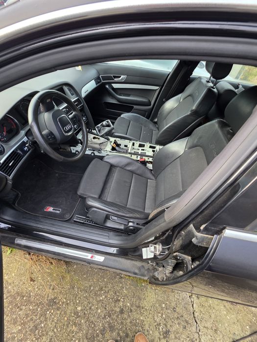 Fotele, kanapa, karoseria blachy, dekory,swap manual quattro a6 c6