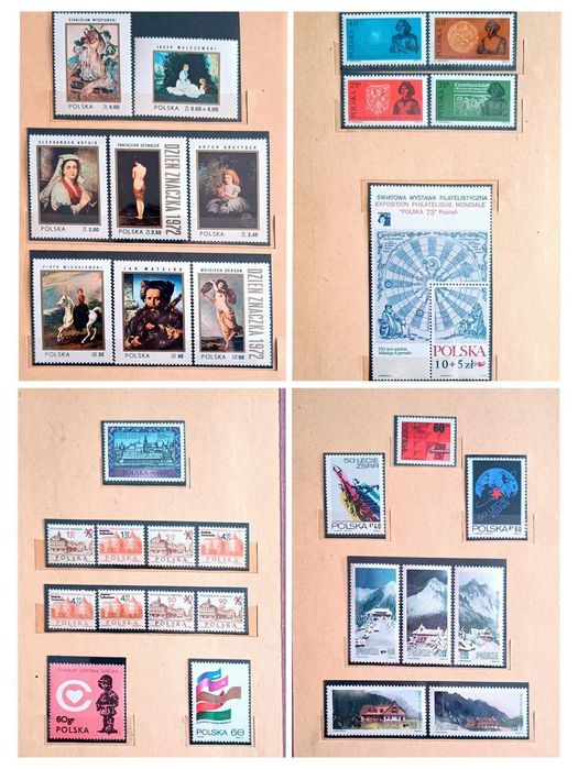 Klaser jubileuszowy Tom X + znaczki** - rok 1972-73