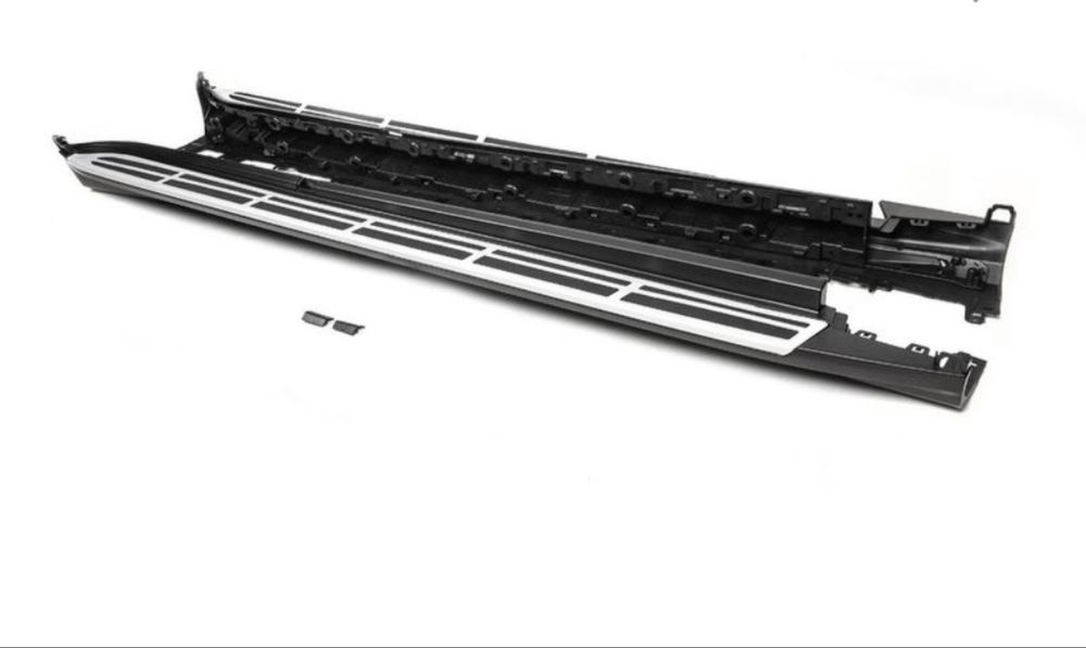 Комплект накладка на пороги та підніжка bmw x7 g07 оригінал