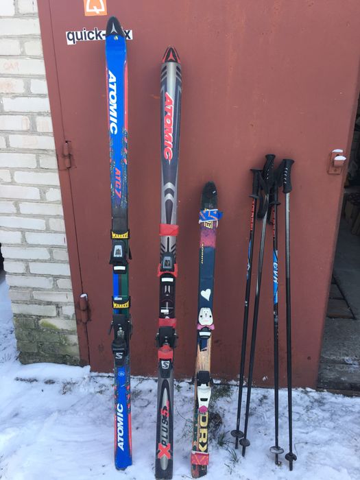 Лижі Atomic набір для всієї сімї