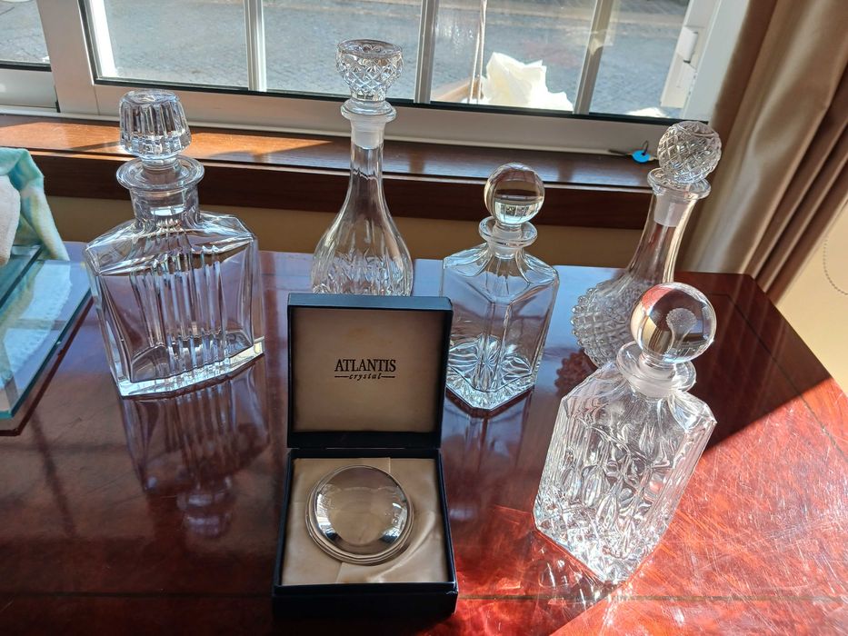 Garrafas em Cristal Atlantis