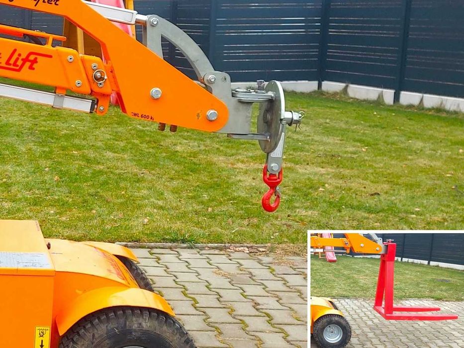 Manipulator do szkła SMARTLIFT SL 608 wynajem mini żuraw do szyb okien
