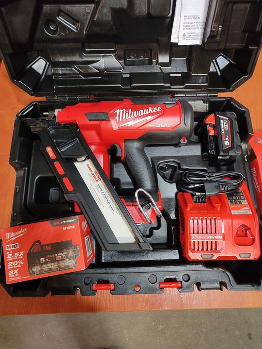 Milwaukee gwoździarka M18 FNN nowe