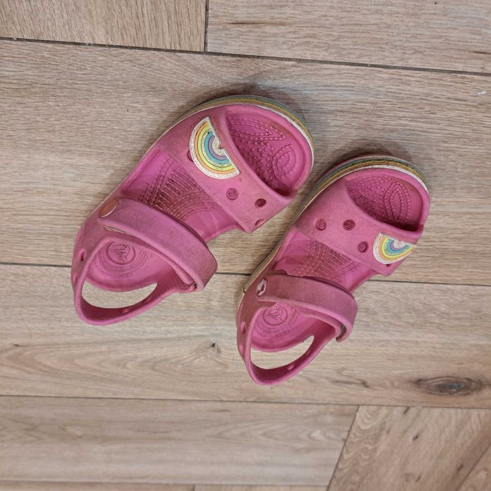 24 25 C9 Crocs dla dziewczynki róż sandałki