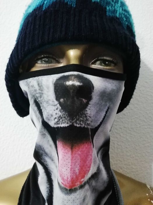 Proteção Facial Cão e Gato (Gorro Não Incluído)