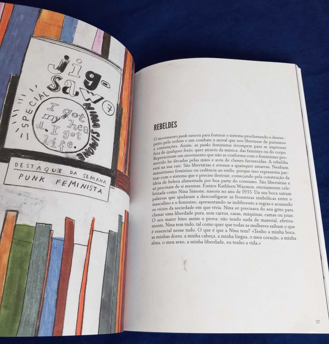 Livro Fêmea - Uma História Ilustrada das Mulheres de Inês Brasão, ilustração de Ana Biscaia [Portes Grátis]