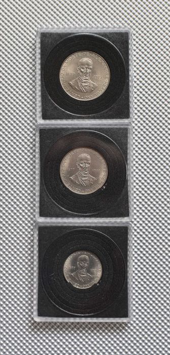Portugal Pack 3 moedas, 1977