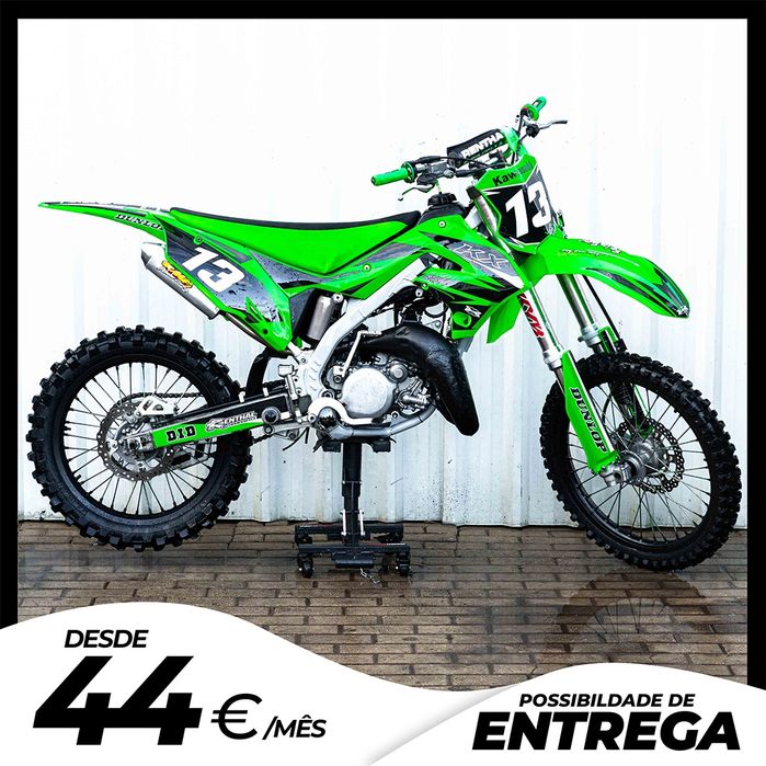 KAWASAKI KX 125 FMF ATÉ 44€/mês