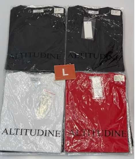 Altitudine, чоловічі футболки базові, Італія, сток оптом