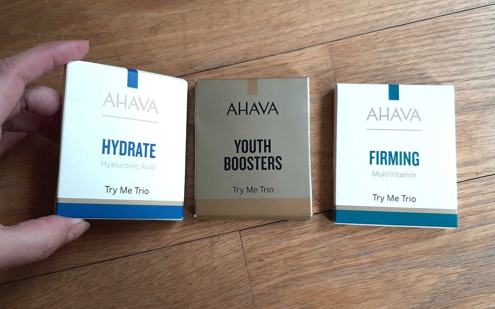 krem set zestaw Ahava