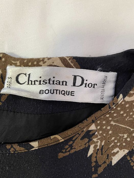 christian dior Boutique шелковое платье рL оригинал