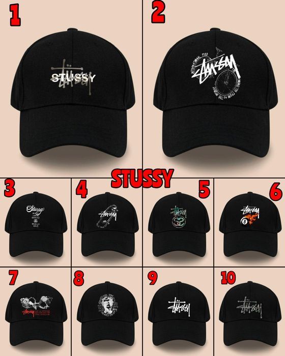 БЕЗ ПЕРЕДПЛАТИ‼️Брендові кепки Bape, Stussy, Hellstar, Amiri / Унісекс, ПРЕМІУМ