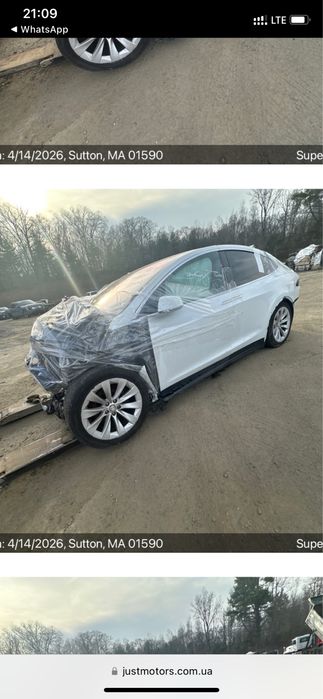 Разборка Tesla X