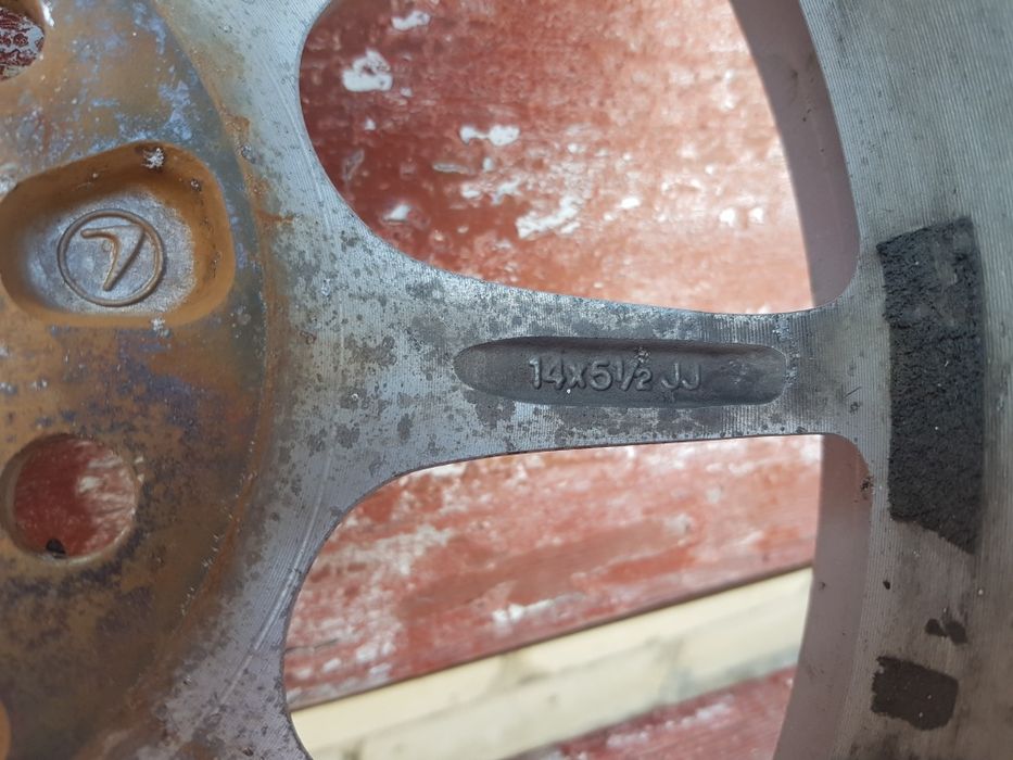 Диски титан R14 субару