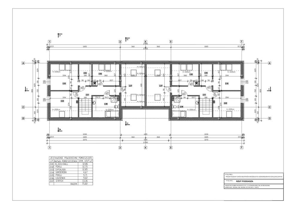 domy na sprzedaż w sąsiedztwie WPN Mosina 167 m2