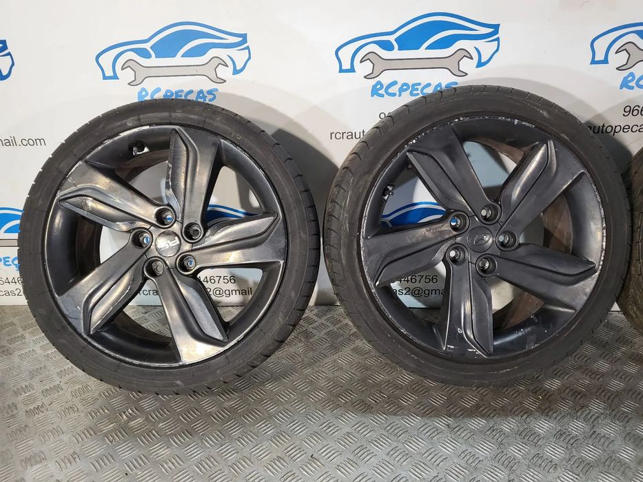 Conjunto Jantes 18 Originais Hyundai Veloster Turbo ET49 7.5J 5x114