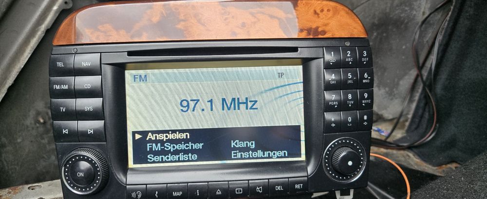 Radio comand Mercedes w220 lift...