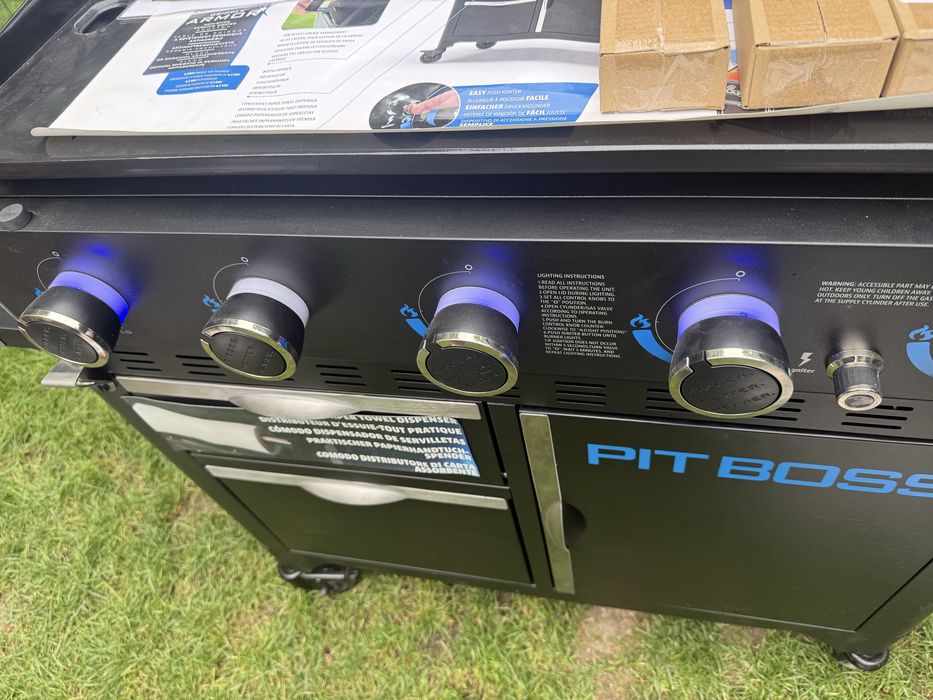 Grill ogrodowy gazowy - premium
