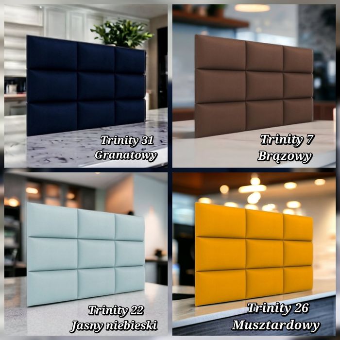 Panele tapicerowane 30x60 30x50cm 30x60cm Duża Gama kolorystyczna