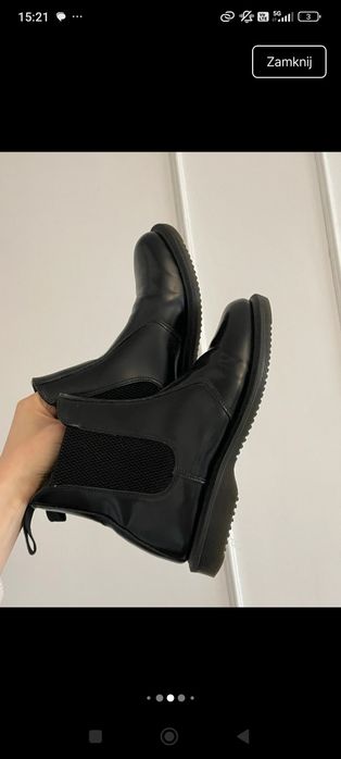 Botki buty dr Martens skórzane Martensy 37