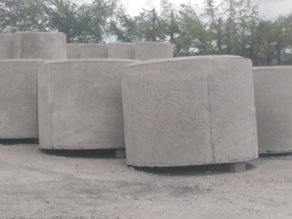 Kręgi betonowe szamba studnie