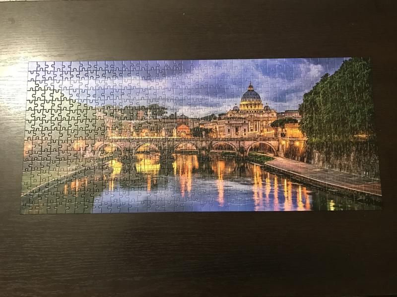 Пазли на 600 елементів вечірнє місто