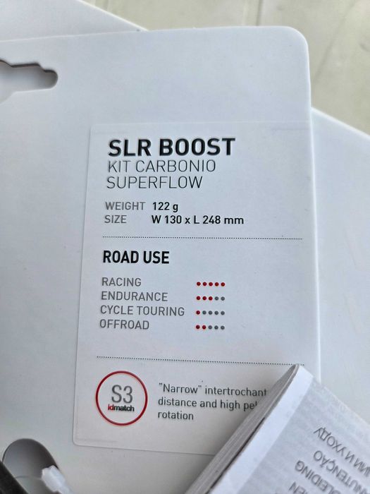 Selle Italia SLR Boost Kit Carbonio Superflow White