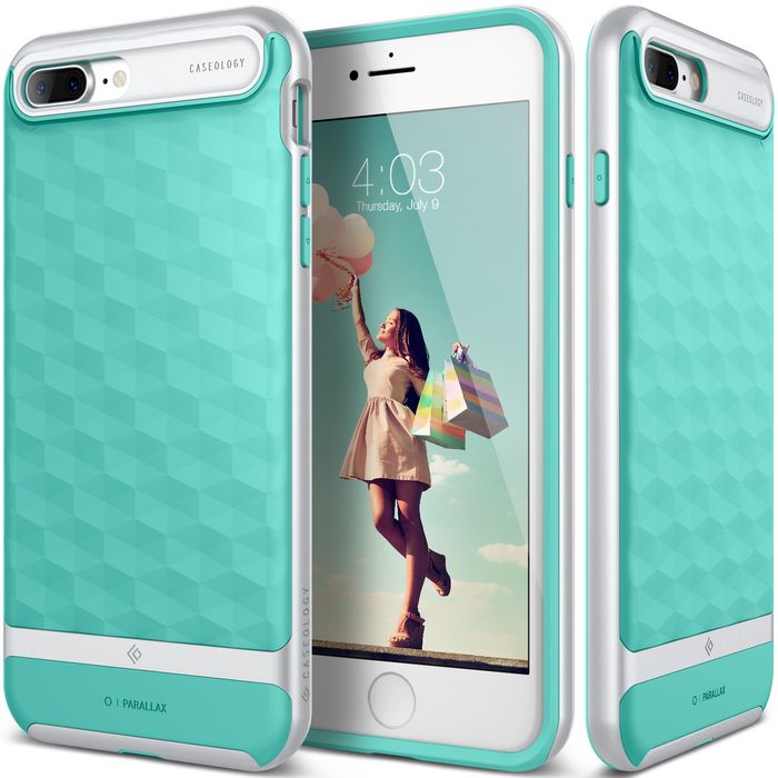 Etui Caseology iPhone 7 Plus / 8 Plus Parallax Turquoise Mint