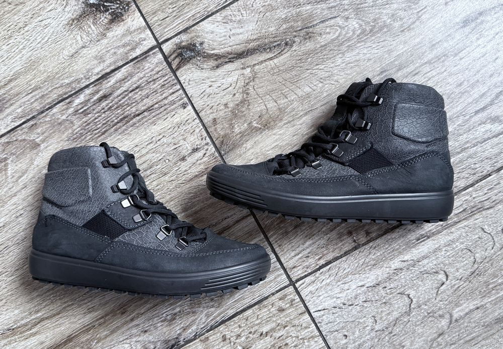Damskie Buty Śniegowce ECCO SOFT 7 Skóra YAK Primaloft Hydromax r. 37