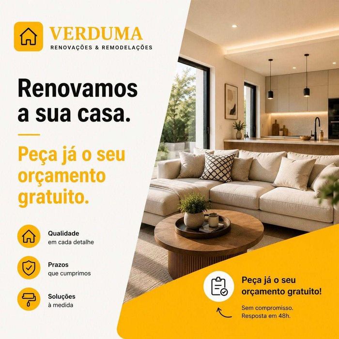 Remodelações de Casas | Pintura, Pladur, Carpintaria...