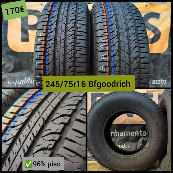 Pneus ocasião 235/70r16 245/70r16 245/75r16 265/70r16
