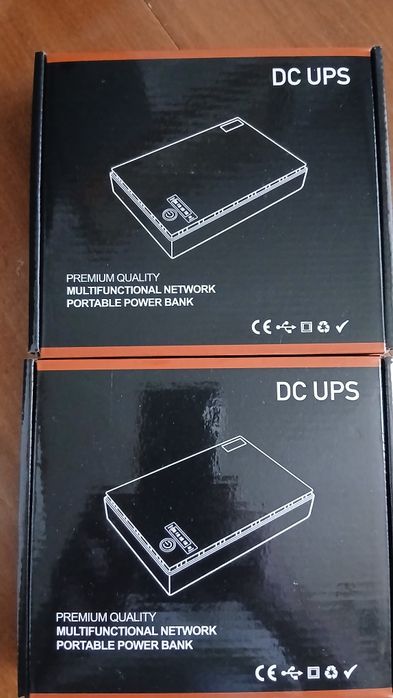 DC UPS ИБП для роутера 10400 mAh / Повербанк для интернета (Новый)