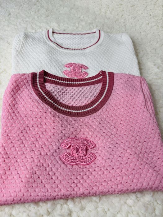 Футболка шанель,Chanel,miu,Polo