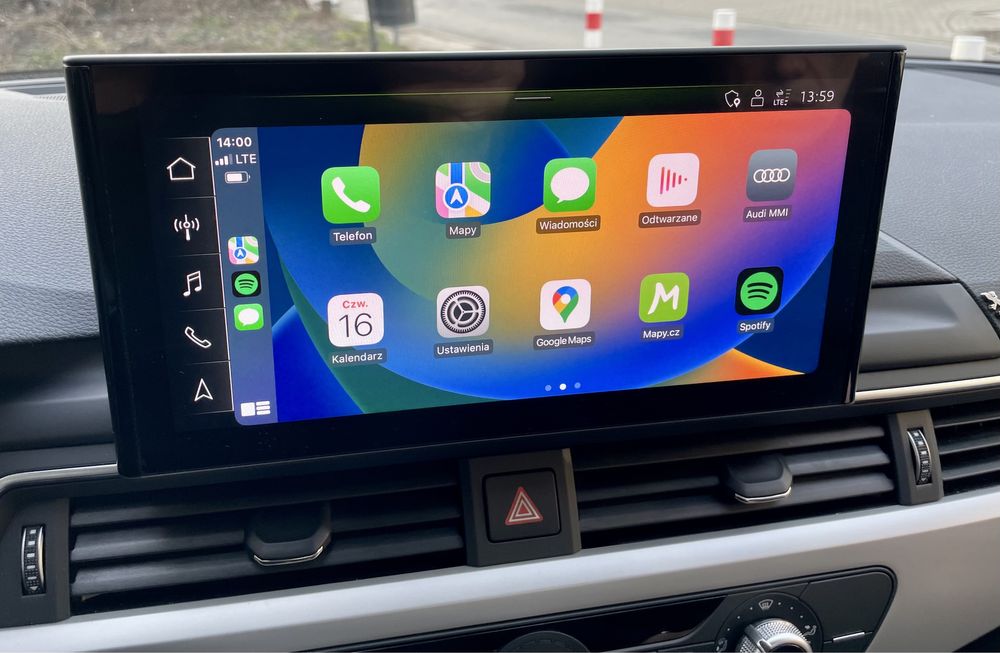 Apple CarPlay / Android Auto / Audi A3 A4 A5 A6 A7 Q5 Q7 2015-