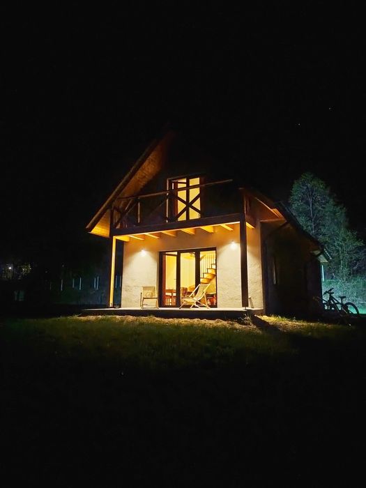 Domek całoroczny nad jeziorem Mausz