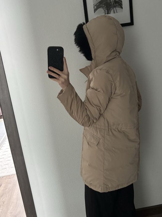 Куртка пальто парко пухова хс