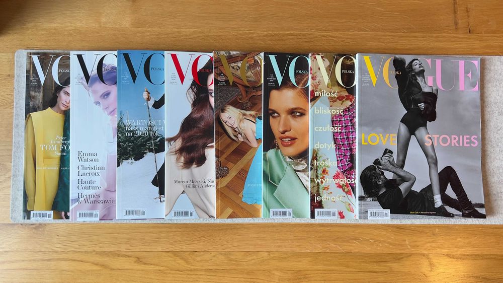 Vogue Polska – kolekcja 68 numerów (2018–2023)