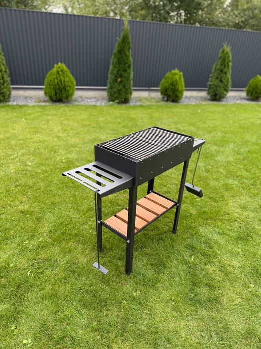 Стаціонарний мангал 4 мм! Мангал для шашлику! Вуличний мангал!