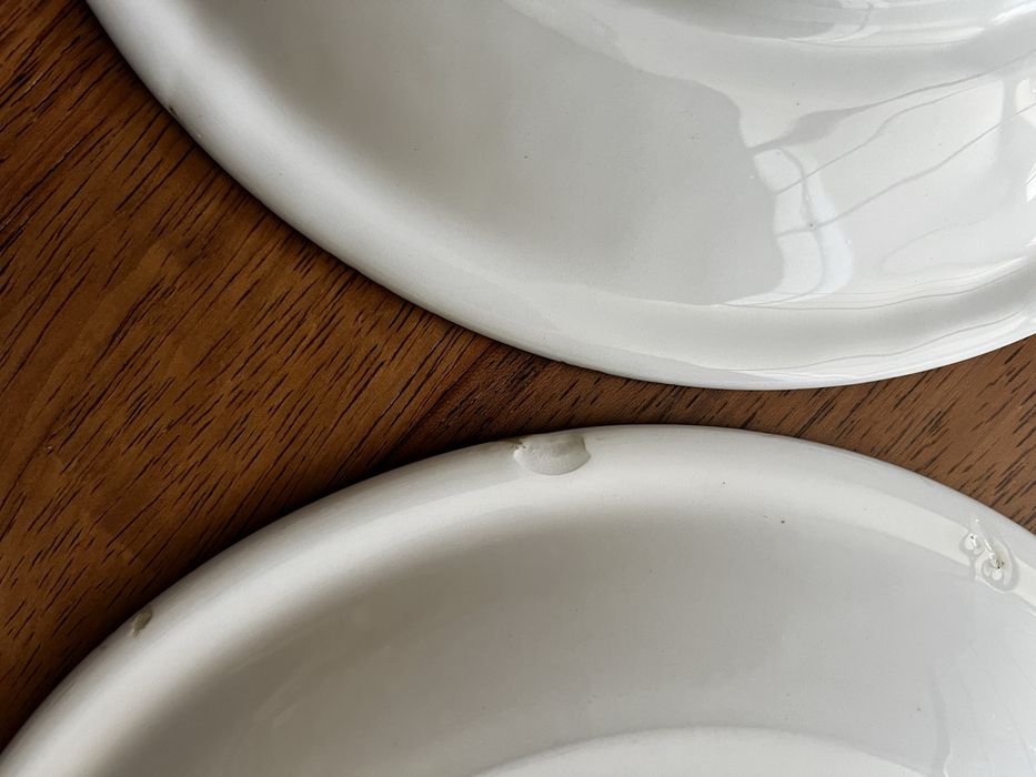 Pratos de cerâmica falantes, vintage italianos - Made in Italy