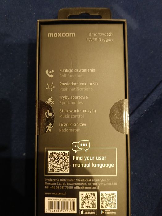 Smartwatch Maxcom oxygenn Nowy