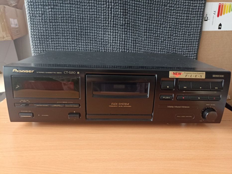 Leitor gravador cassetes Pioneer CT S-250
