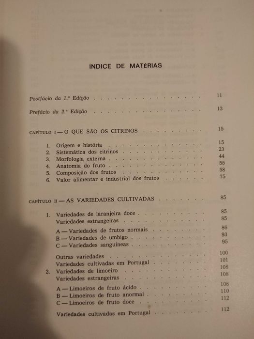 J. Duarte Amaral - Os Citrinos [autografado]