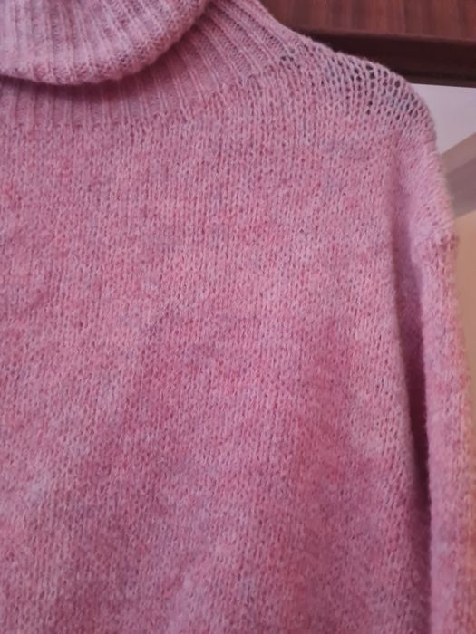 Camisola de gola alta tam.unico veste até xl