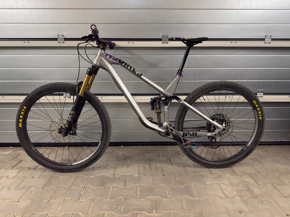 Rower MTB NS BIKES Define AL 140 1 rozmiar L doinwestowany Title, Hope, Fabio Wibmer, Odi, SQLAB